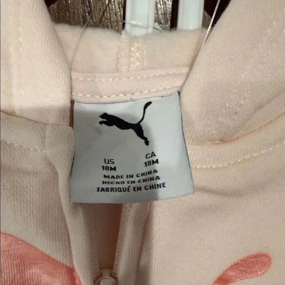 Puma Girls sz 18 months Set - Light Pink - Picture 2 of 4